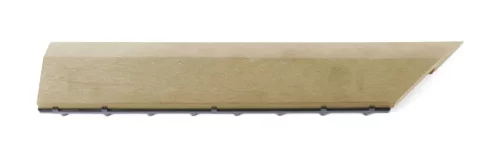 G21 Cumaru átvezető profil a WPC burkolócsempékhez, 38,5 x 7,5 cm sarok (bal)