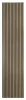 G21 akusztikus panel 270x60,5x2,1 cm, dió