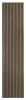 Akustikpaneel G21, 270 x 60,5 x 2,1 cm, geräucherte Eiche