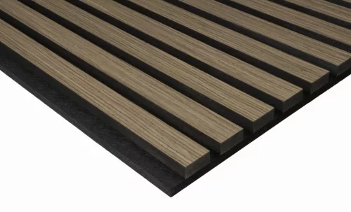 Akustikpaneel G21, 270 x 60,5 x 2,1 cm, geräucherte Eiche