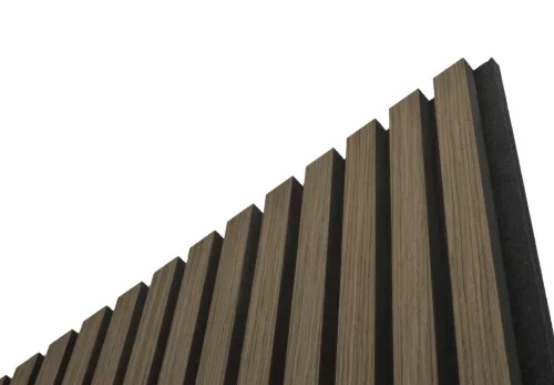 Akustikpaneel G21, 270 x 60,5 x 2,1 cm, geräucherte Eiche