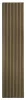G21 akusztikus panel 270x60,5x2,1 cm, teak