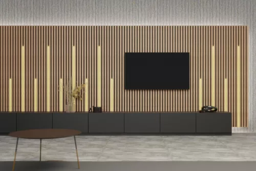 LED világítás G21 akusztikus panelekhez 200 cm, meleg sárga, 24V