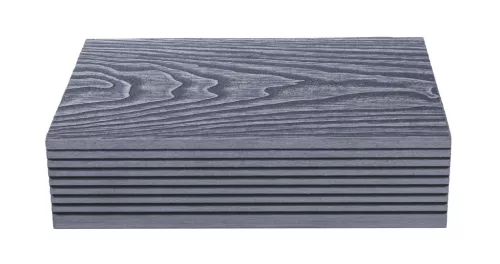 G21 elzáró kültéri burkolólap, 2,5 x 14 x 400 cm, Silver Wood, WPC