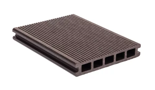G21 kültéri burkolólap 2,5 x 14,8 x 400 cm, Dark Wood, WPC