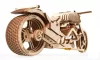 Ugears játék - 3D fa mechanikus kirakós VM-02 Motorbicikli (chopper)