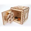Ugears játék - 3D fa mechanikus kirakós Széf