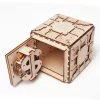 Ugears játék - 3D fa mechanikus kirakós Széf