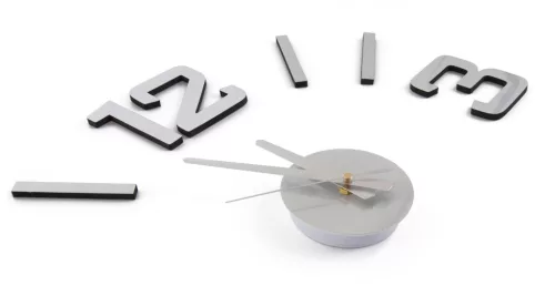 G21 Classic Style öntapadó falióra, ezüst