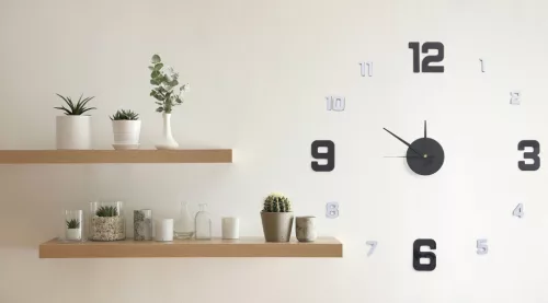 G21 Metallic Style öntapadó falióra