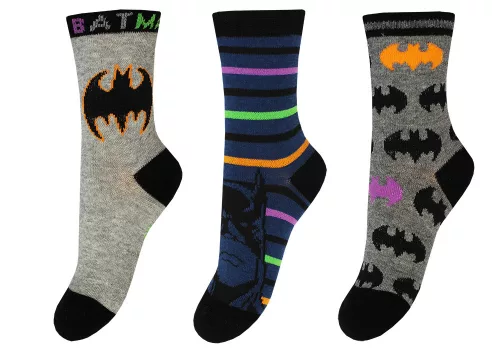 Detské ponožky s volacím znakom Batman 23-34