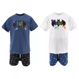   Detské krátke pyžamo Batman Graffiti 3 - 8 rokov / 98 - 128 cm