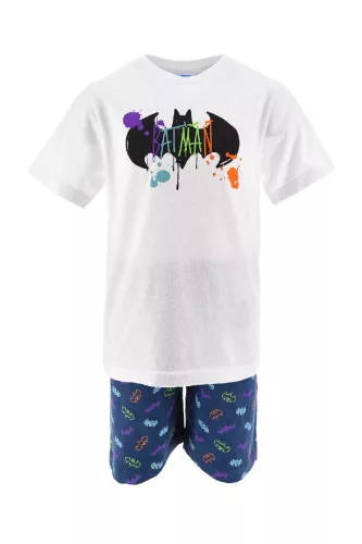 Detské krátke pyžamo Batman Graffiti 3 - 8 rokov / 98 - 128 cm