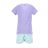 Disney Jégvarázs Smile Sparkle gyerek rövid pizsama 4 - 8 év / 104 - 128 cm
