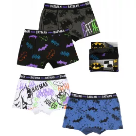   Batman Joker Kinderboxershorts, 2er-Pack, Größe 2–8 Jahre / 92–128 cm