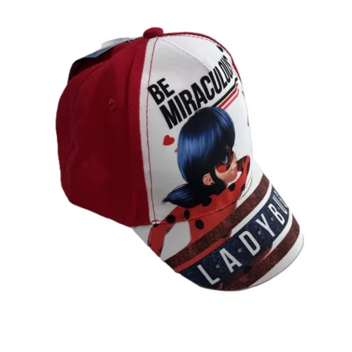 Detská baseballová čiapka Be Hero Adventures s motívom lienky a čiernej mačky 52-54 cm