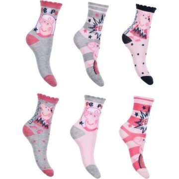 Peppa malac Sparkle Steps gyerek zokni  23-34