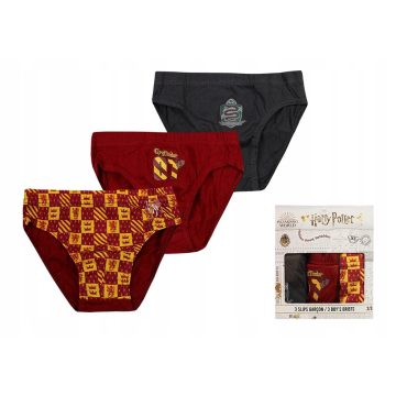   Harry Potter gyerek fehérnemű, alsó 3 darab/csomag 2 - 8 év / 92 - 128 cm