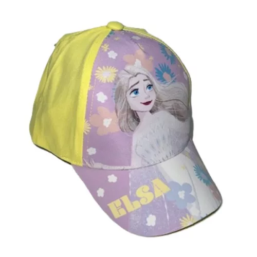 Detská baseballová čiapka Disney Ľadové kráľovstvo Elsa Flower 52-54 cm