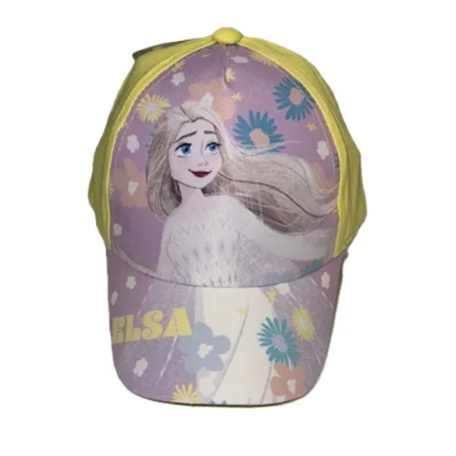 Detská baseballová čiapka Disney Ľadové kráľovstvo Elsa Flower 52-54 cm