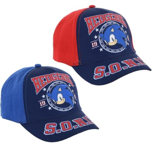 Sonic a sündisznó gyerek baseball sapka 52-54 cm