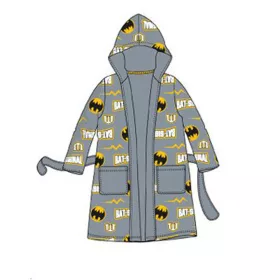 Detský župan Batman sivý 4 - 10 rokov / 104 - 140 cm