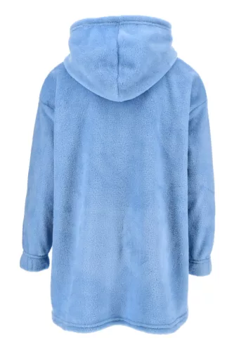 Bluey Stars Kuschel-Fleecedecke, Poncho 6-8 Jahre