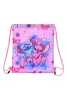 Disney Lilo a Stitch, športová taška The Star Dog Love, taška do posilňovne 37 cm