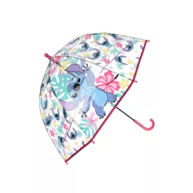   Disney Lilo & Stitch, Sternenhundinsel, transparenter Kinderregenschirm, Ø 72 cm
