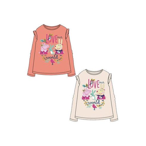 Peppa malac Love gyerek hosszú póló, felső 3 - 6 év / 98 - 116 cm