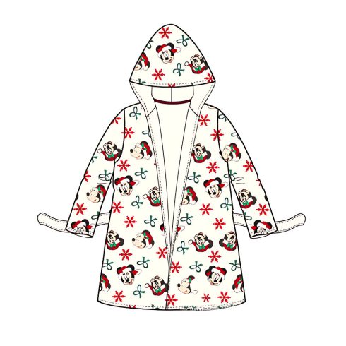 Disney Minnie White Snow Karácsonyi gyerek köntös 3-8 év