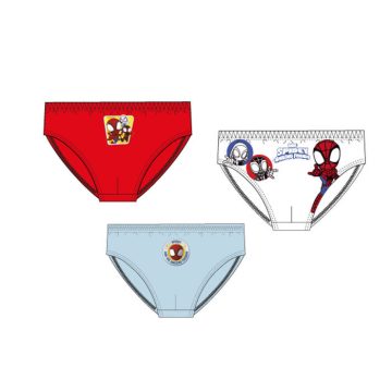   Pókember Spidey gyerek fehérnemű, alsó 3 darab/csomag 2 - 5 év / 92 - 110 cm