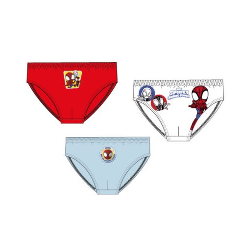 Pókember Spidey gyerek fehérnemű, alsó 3 darab/csomag 2 - 5 év / 92 - 110 cm