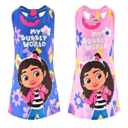 Gabi babaháza Bubbly World gyerek nyári ruha 3 - 8 év / 98 - 128 cm