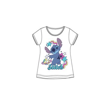   Disney Lilo és Stitch, A csillagkutya gyerek rövid póló, felső 3-8 év