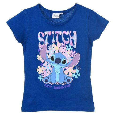 Disney Lilo és Stitch, A csillagkutya My Bestie gyerek rövid póló, felső 3-8 év