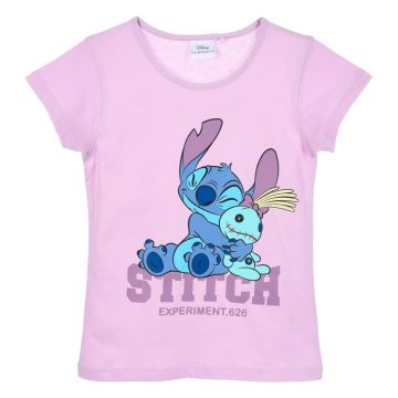   Disney Lilo és Stitch, A csillagkutya Experiment gyerek rövid póló, felső 3-8 év