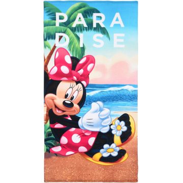   Disney Minnie Paradise fürdőlepedő, strand törölköző 70x140cm (Fast Dry)