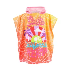 Barbie Los Angeles Strandtuch-Poncho 55x110 cm