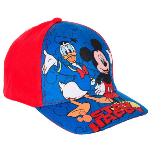 Disney Mickey Stay Happy gyerek baseball sapka 54 cm