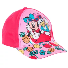   Detská baseballová čiapka Disney Minnie Fruits ružová 54 cm
