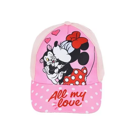 Detská baseballová šiltovka Disney Minnie All My Love 52 cm