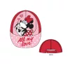 Detská baseballová šiltovka Disney Minnie All My Love Red 52 cm