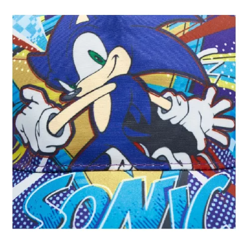 Detská baseballová čiapka Sonic the Hedgehog Ring Runner modrá 52 cm