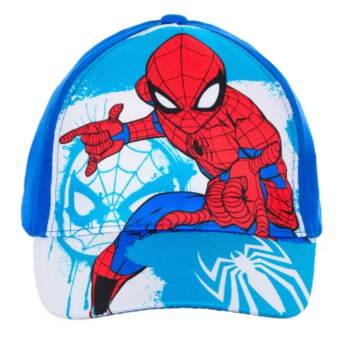 Detská baseballová šiltovka Spiderman Maľovaná 52 cm