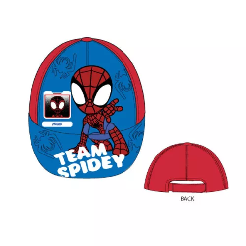 Detská baseballová šiltovka Spiderman Spidey Red 54 cm