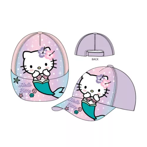Detská baseballová čiapka Hello Kitty Mermaid 52-54 cm