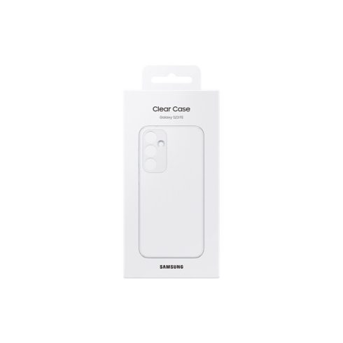 Samsung Galaxy S23 FE Clear Cover, gyári tok, átlátszó, EF-QS711CTEGWW-B-IT