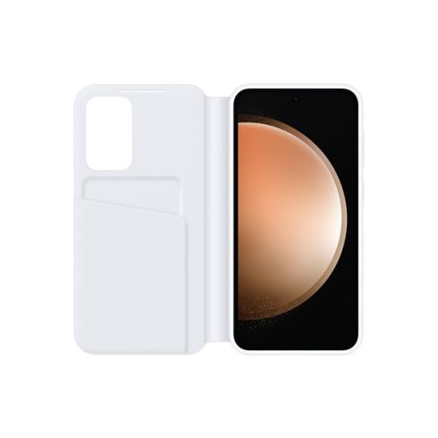 Samsung Galaxy S23 FE Smart View Wallet, gyári flip tok, Fehér, EF-ZS711CWEGWW-B-IT