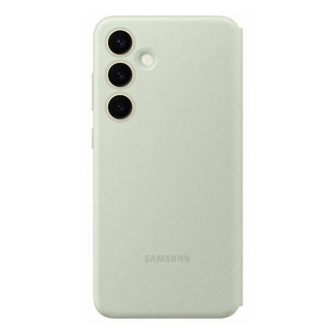 Samsung Galaxy S24 Plus Smart View Wallet gyári tok, Világos zöld, EF-ZS926CGEGWW-B-IT